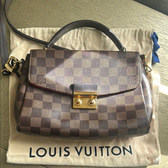 Louis Vuitton Checkered Brown Handbag - Picture 1 of 5